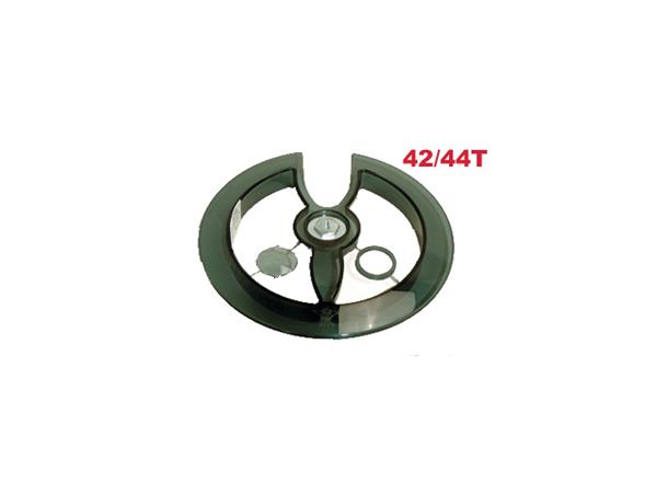 Flinger Kjedering 42T/44T Sort, plast 